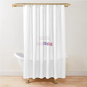 Mark Lee Oh He's Flirting Shower Curtain