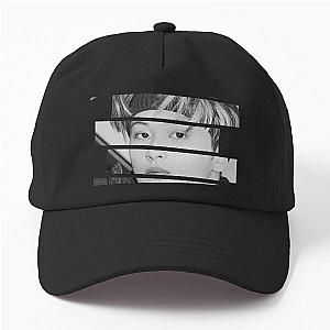 Mark Lee SuperM Monochrome Stripe Design Dad Hat