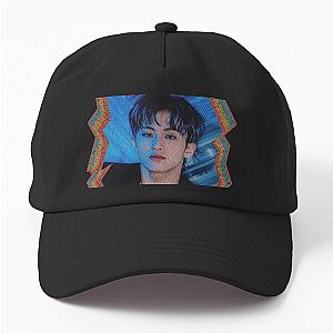 Mark Lee NCT Korean Kpop Retro Color Oil Paint Design Dad Hat