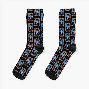 Mark Lee NCT Korean Kpop Color Oil Paint Design Socks
