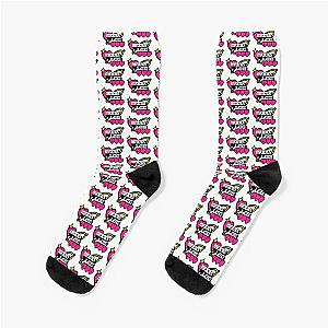 NCT Mark Lee Y2K Logo Socks