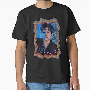 Mark Lee NCT Korean Kpop Retro Oil Paint Design Classic T-Shirt
