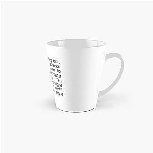 Mark Lee Jopping Verse Tall Mug