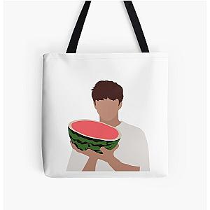 Mark Lee Watermelon Illustration Tote Bag
