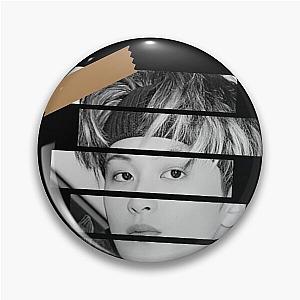 Mark Lee SuperM K-pop Monochrome Design Pin