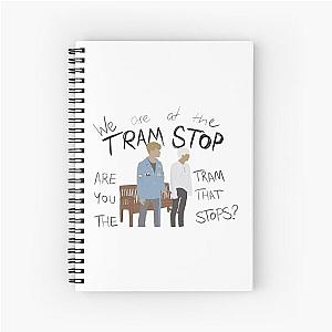 Mark Lee Tram Stop Spiral Notebook