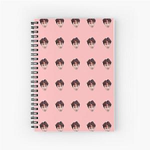 NCT U NCT Dream NCT 127 Mark Lee in pink Spiral Notebook