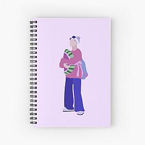 Mark Lee Watermelon Balloon Digital Illustration Spiral Notebook