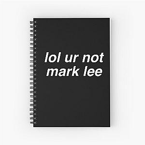 Mark Lee Spiral Notebook