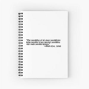 NCT Mark Lee Spiral Notebook