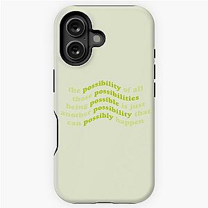 NCT Mark Lee The Possibility Of All Possibilities Being Possible Is Just Another Possibility Can Happen iPhone Tough Case