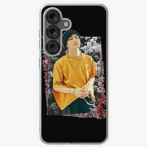 Mark Lee SuperM Korean Kpop Floral Design Samsung Galaxy Soft Case