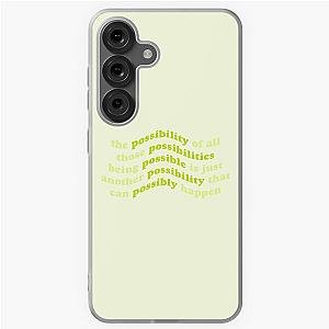 NCT Mark Lee The Possibility of All Possibilities Being Possible is Just Another Possibility Samsung Galaxy Soft Case