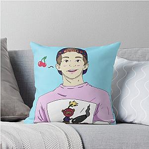 Mark Lee Cherry Throw Pillow