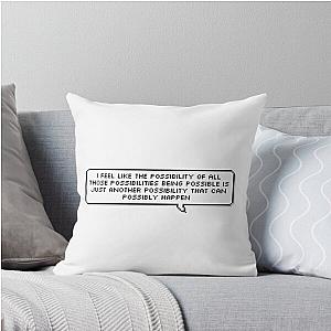 NCT Mark Lee Quote Throw Pillow