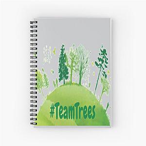 Mark Rober Team Trees Spiral Notebook