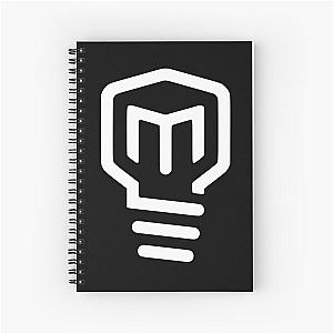 Mark Rober HD Logo Spiral Notebook