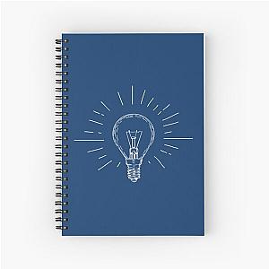 mark rober -light Spiral Notebook