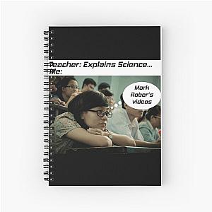 Mark Rober Meme Spiral Notebook