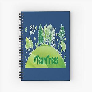 Mark Rober Team Trees   Spiral Notebook