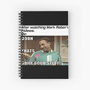Mark Rober Meme Spiral Notebook