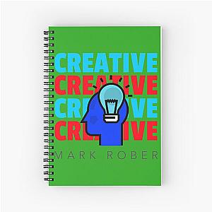 Be creative like Mark Rober Spiral Notebook