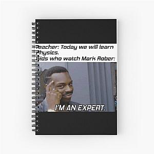  Mark Rober Meme Spiral Notebook