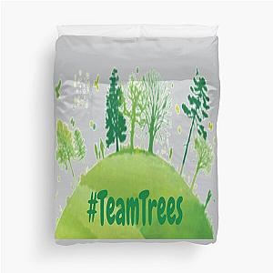 Mark Rober Team Trees Duvet Cover