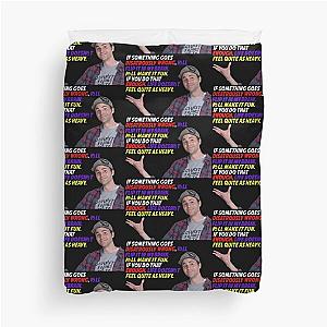 Mark Rober Meme Duvet Cover