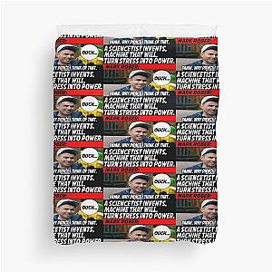 Mark Rober Meme Duvet Cover