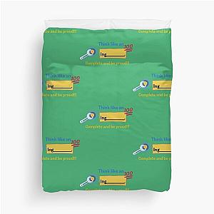 Mark Rober - Quotes Duvet Cover