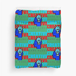 Be creative like Mark Rober Duvet Cover