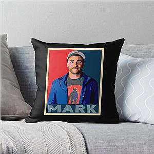 Mark Rober vintage Throw Pillow