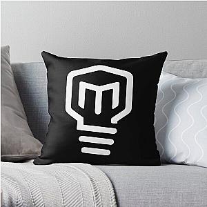 Mark Rober HD Logo Throw Pillow