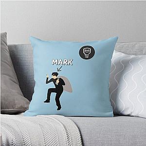 Mark Rober Pun   Throw Pillow