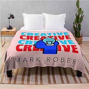 Copy of Be creative like Mark Rober  Throw Blanket