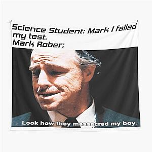 Mark Rober Meme Tapestry