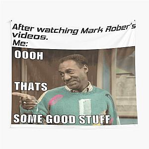 Mark Rober Meme Tapestry