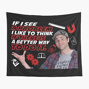 Mark Rober Meme Tapestry