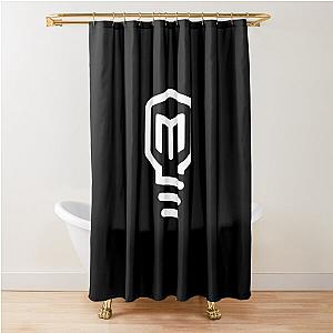 Mark Rober HD Logo Shower Curtain