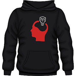 Mark Rober oversized graphic Pullover Hoodie