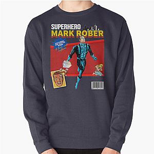 Mark Rober the Superhero and his Glitter Bomb Pullover Sweatshirt