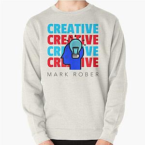 Be creative like Mark Rober Pullover Sweatshirt