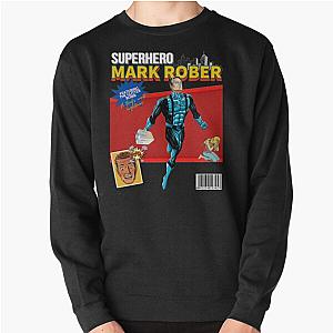 Mark Rober the Superhero and his Glitter Bomb   Pullover Sweatshirt