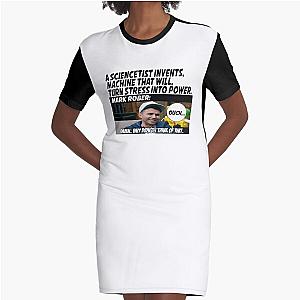 Mark Rober Meme Graphic T-Shirt Dress