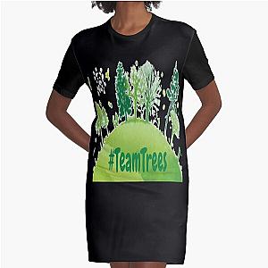 Mark Rober Team Trees   Graphic T-Shirt Dress
