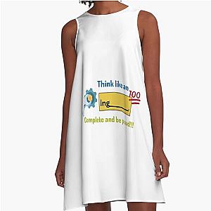 Mark Rober - Quotes A-Line Dress