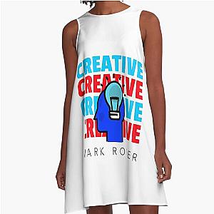 Be creative like Mark Rober A-Line Dress