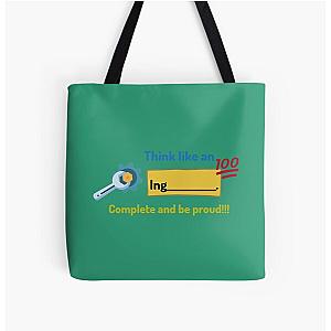 Mark Rober - Quotes All Over Print Tote Bag