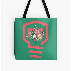 Floral Vibe - Mark Rober All Over Print Tote Bag